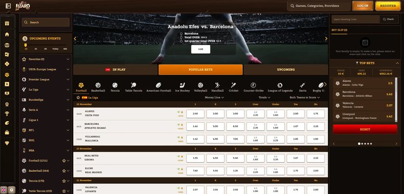 Discover the Thrills of Lizaro Casino in the UK - overview