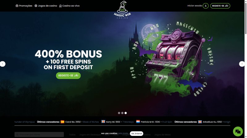 What Happens When You Log In to Magic Win Casino - overview